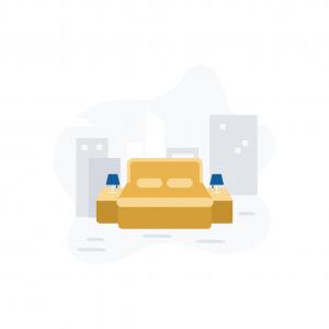 One-Bedroom King Suite with Sofa Bed - Accessible